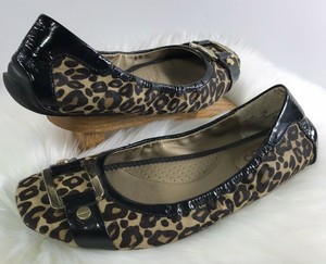 me too leopard print flats