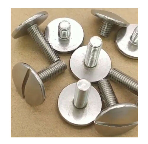 M2 M2.5 304 A2 vite a fessura in acciaio inox grande vite a traliccio bulloni testa grande padella - Foto 2 di 7