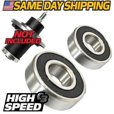 (1 Kit) Mandrel Spindle Bearing Rebuild Kit fits Husqvarna Craftsman 539131898