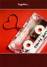 Love Song Mix Tape Funny Valentines Day Card by Designer Greetings