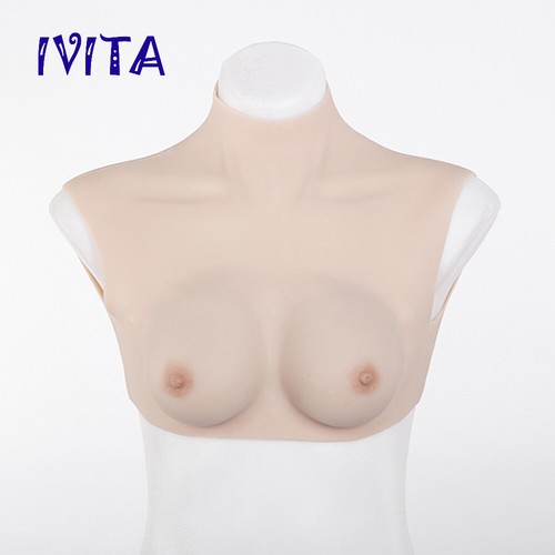 IVITA C Cup Silikonbrüste Brustprothese Brüste für Crossdresser Drag Queen TG - Bild 1 von 9