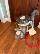 16 KG Gas Metal Melting Furnace Kit Foundry Copper Crucible Tongs Gas Forge