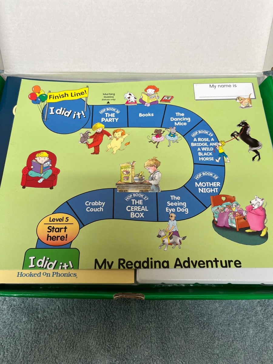 Hooked On Phonics Learn To Read Levels 1-5 Kit Vintage | eBay
