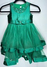 Green formal dress size 3T