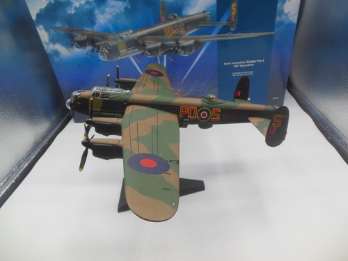Corgi AA32601 Avro Lancaster R5868/'PO-5 467 Squadron 1:72 Scale Near Mint - Picture 3 of 19