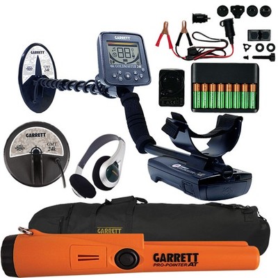 Garrett Goldmaster 24k Metal Detector w/ Carry Bag and Garrett Pro-Pointer
