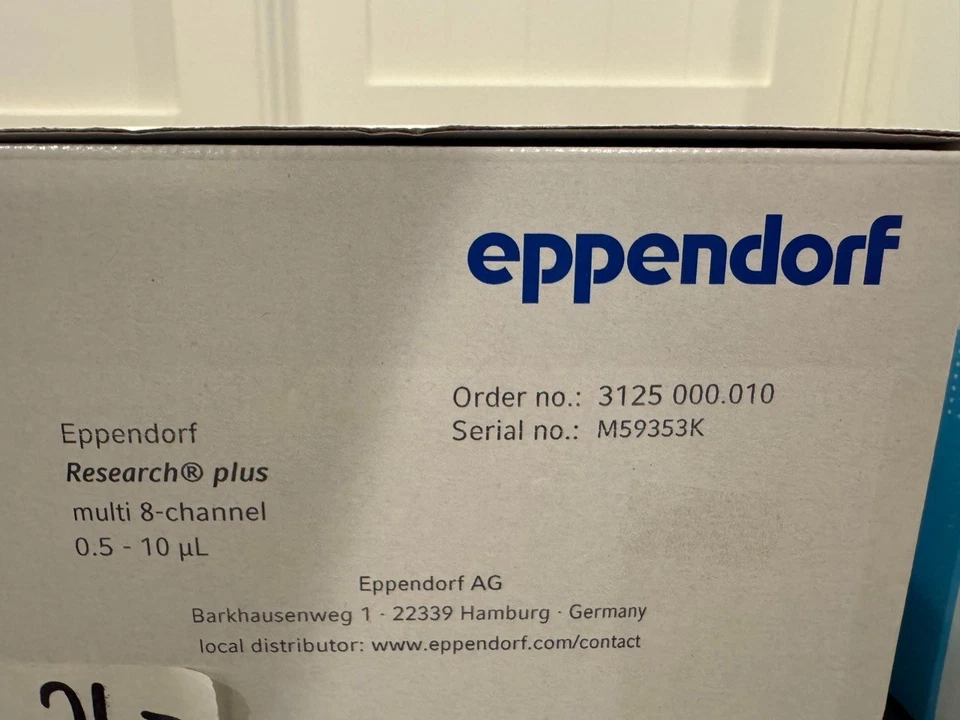 (2 unidades) Pipetas Eppendorf Research plus 8 canales *Nuevas en caja* Foto 2 de 4