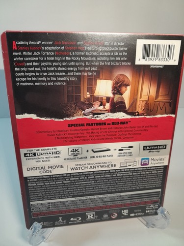 The Shining Steelbook (4K UHD+Bluray+Digital) Walmart Exclusive Free Ship In Box - Foto 8 di 8