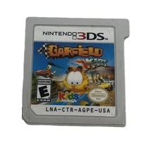 Garfield Kart Nintendo 3DS Cartridge Game Only Tested & Works!