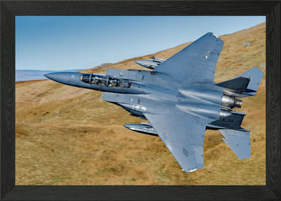Strike Eagle 4 gerahmte Wandbilder Poster Leinwanddruck Bild
