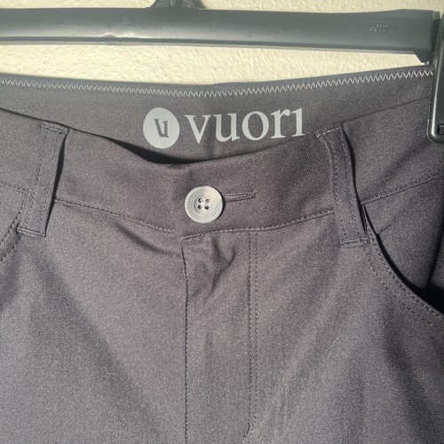 Vuori Meta Pants Mens Size 32 Black Performance V430 Atheleisure Act - Picture 2 of 10