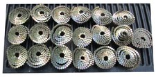 NEW 18 Ct. 1-3/8" x 15 Ga Electrogalvanized Wire Collated Coil Roofing Nails 1