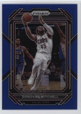 2022-23 Panini Prizm Blue Prizm /199 Donovan Mitchell #66 1bi0