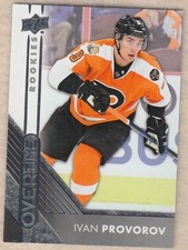 2016-17 UD Overtime Ivan Provorov rookie # 166 (High Grade)