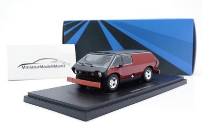Brubaker Box rot-schwarz/ red-black - 1:43 - Avenue43 (60142)
