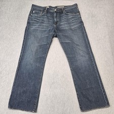 AG Adriano Goldschmied Protege Jeans Mens 38 (40x31) Straight Leg Made in USA
