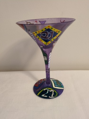 Lolita Martini Glass To Celebrate 21st Birthday In Box - Picture 1 of 4