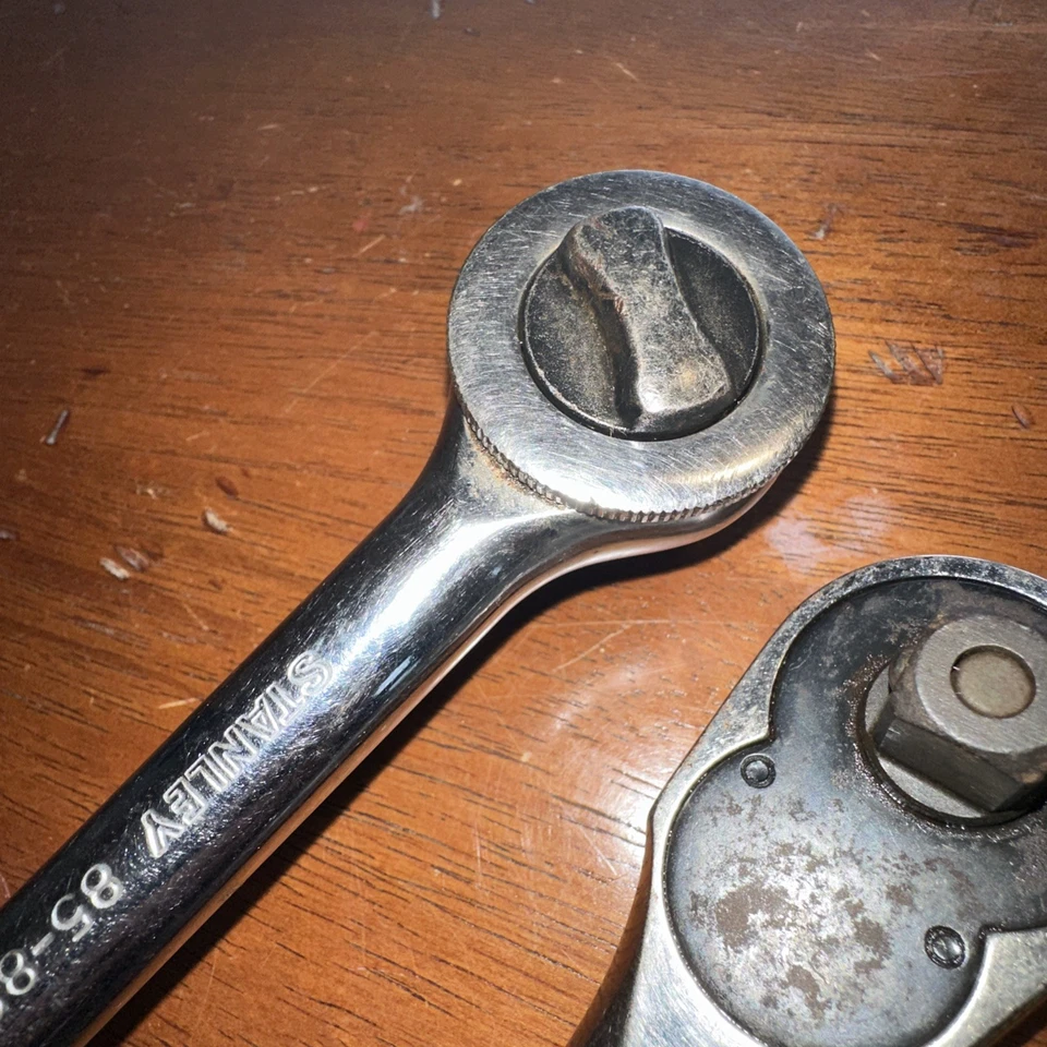 "Trinquetes Stanley Vintage 1/2"" Drive 85-892 Cr-V y 91-930 Cr-v buen estado". Foto 3 de 4