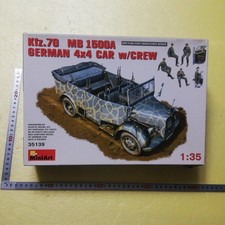 1/35 Mini Art German MB 1500A 4x4 Crew of 6 US Air Force Decals Unassembled