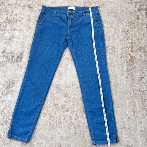 Vicolo Womens Light Denim Cotton Blend Made in Italy Jeans - Size M - Picture 2 of 8