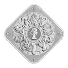 10 Troy oz U.K. Queen's Beasts Completer .9999 Fine Silver Bar