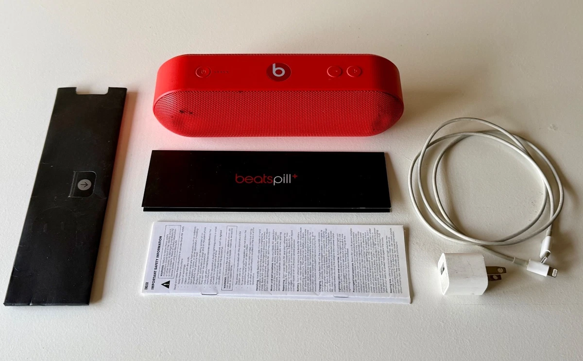 Beats by Dr. Dre Pill+ Red Audio Docks & Mini Speakers for sale | eBay