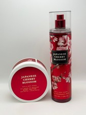 Bath  Body Works Japanese Cherry Blossom Body Butter 6.5oz  Fine Perfume Mist