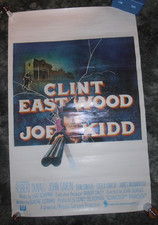 JOE KID (CLINT EASTWOOD)  ORIGINAL BELGIUM  DAY BILL 1972  POSTER  VG