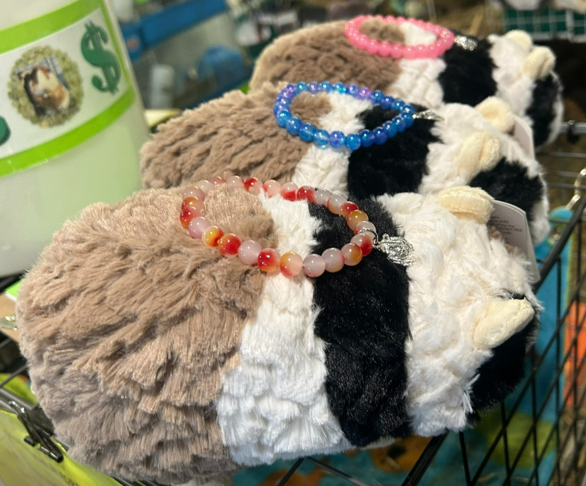 FOR JENN - PIGGY / BRACELET  / SHOPPING CART / PIGGY KEYCHAIN