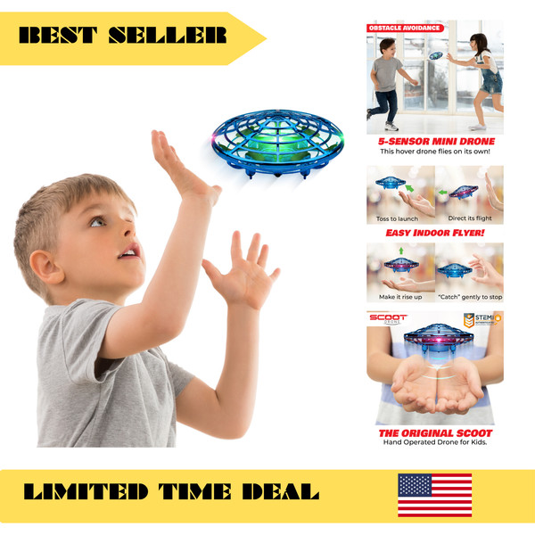 Drone manual Force1 Scoot para niños o adultos