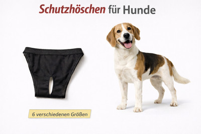 Nobby Schutzhöschen Hund De Luxe schwarz Hündin Schutzhose Läufigkeit vers.Größe