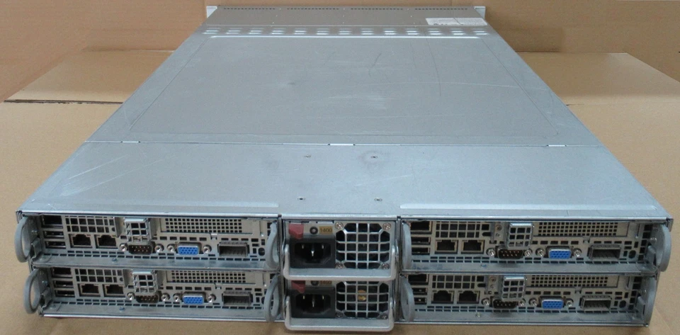 Supermicro CSE-827 4x H8DGT-HIBQF Nodes 8x AMD 6275 2.3GHz 320GB DDR3 Server - Image 2 of 4