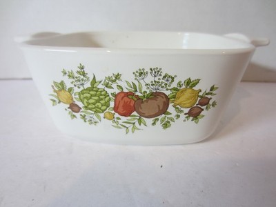Corningware P-43-B - 2 & 3/4 Cup Cassarole-Spice of Life- 5X5 Inches-(768EF)