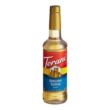 Torani English Toffee Flavoring Syrup 750 mL 880602457