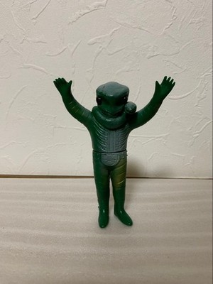 Rare Kamen Rider Sea Snake Man Mini Soft Vinyl Poppy Old Bandai 1971 From Japan