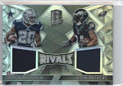 2016 Panini Spectra Rivals 14/49 Ryan Mathews Darren McFadden #20 2a8