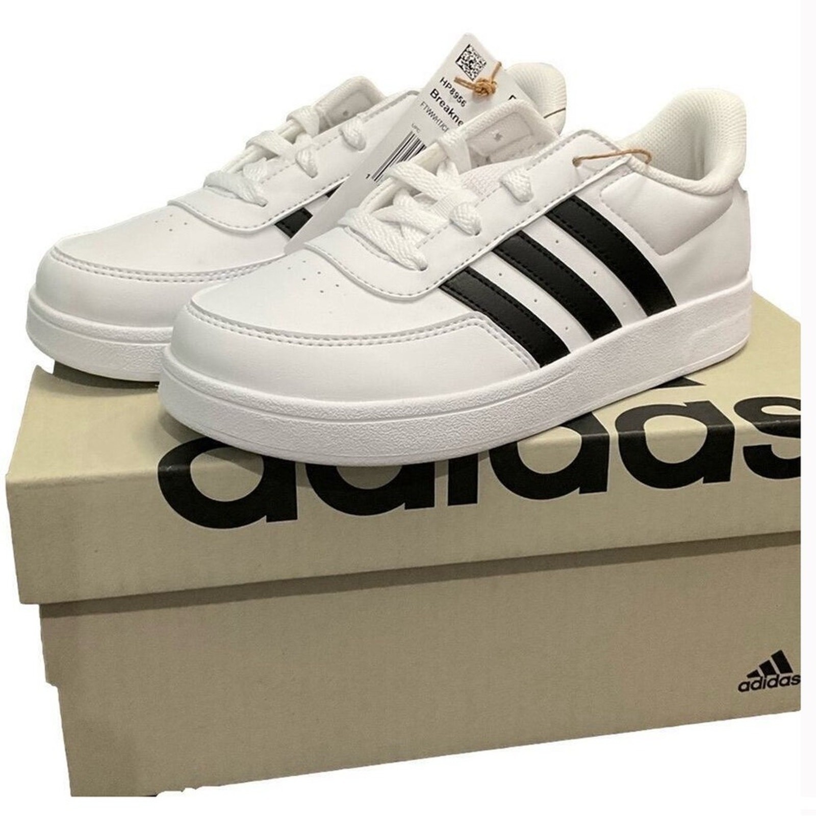 adidas Boy’s Breaknet Shoe Sneaker Size 2 NEW IN BOX adidas Boy’s Breaknet Shoe Sneaker Size 2 NEW IN BOX