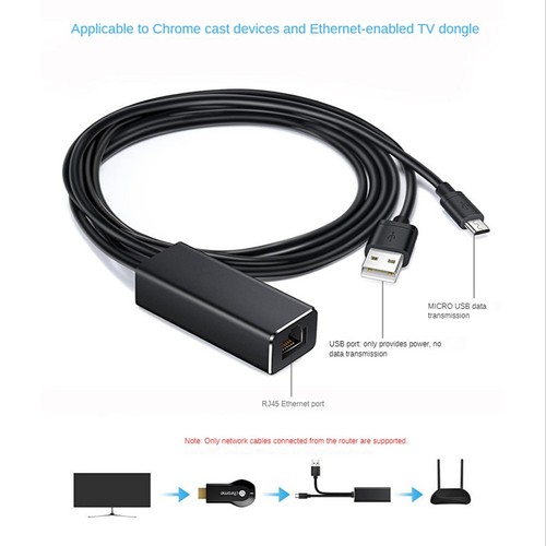Adaptador Ethernet Micro-USB 10/100Mbps para Fire Stick USB a RJ45 USB Card9497 - Imagen 5 de 8