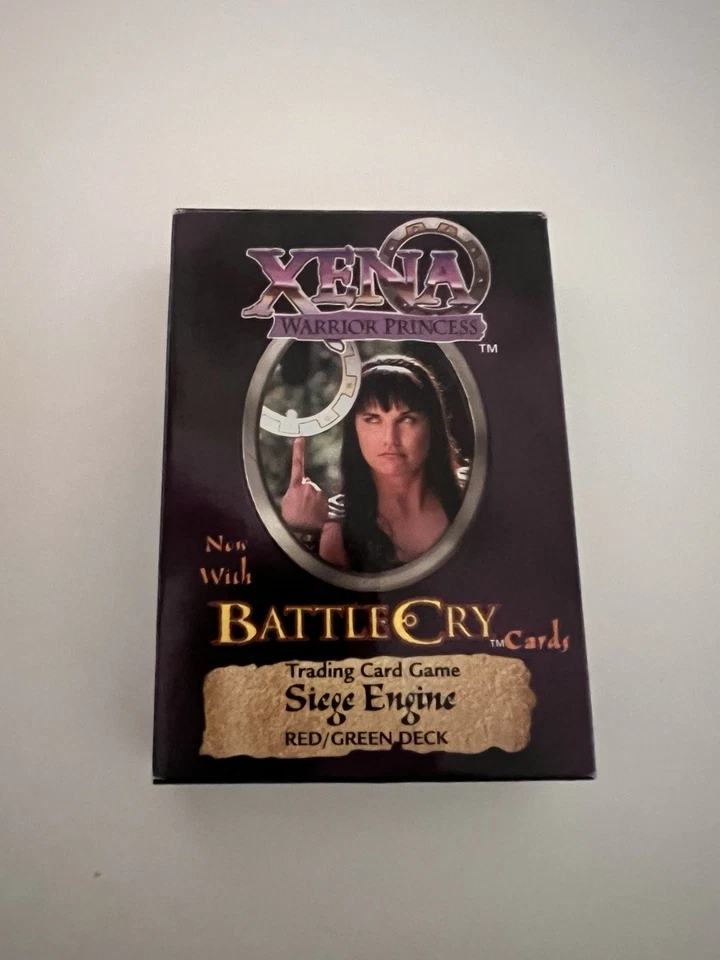 Xena:Warrior Princess Battle Cry - Siege Engine Green/Blue Deck, 40 Cards, 1998 - Image 2 of 3