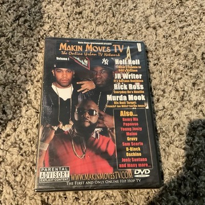 Makin Moves TV - Vol 1 - Rick Ross Murda Mook Young Jeezy Hell Rell DVD Rare!