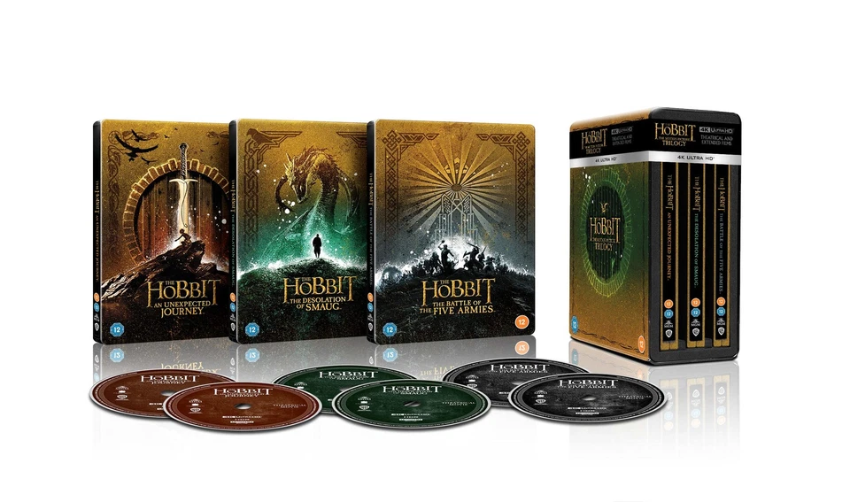 The Hobbit: Trilogy - Extended Editions (4K UHD Blu-ray) Richard Armitage - Image 3 of 3