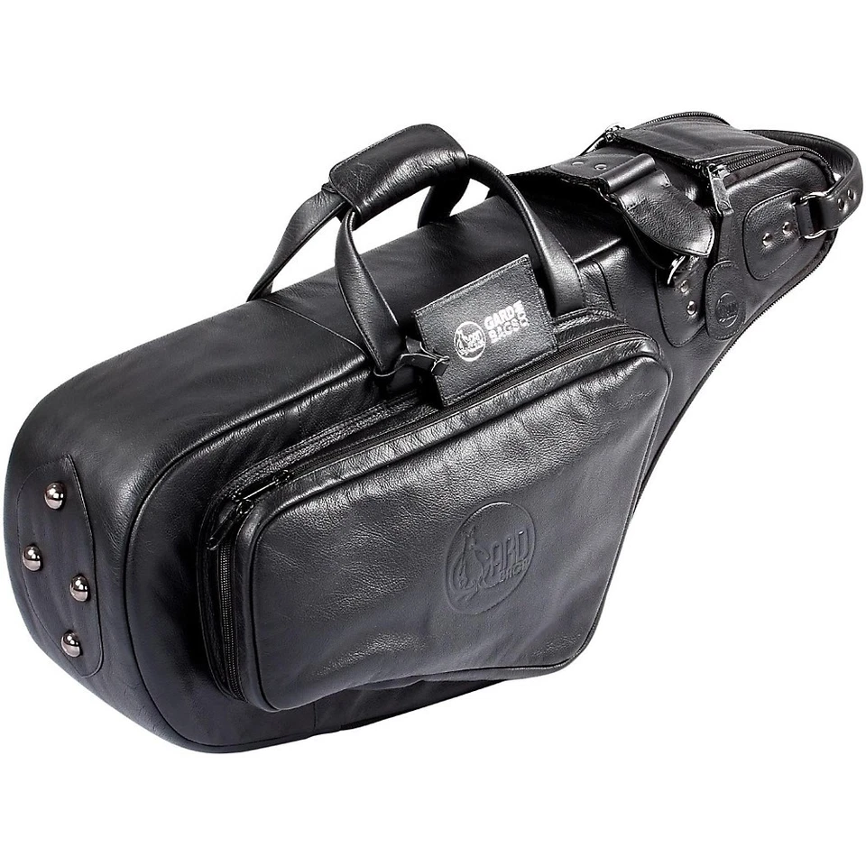 Bolso de concierto Gard Mid-Suspension EM cuello ancho bolsillo saxo alto 111-MLK ultra cuero Foto 4 de 4