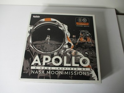 Buffalo Games - Apollo Games (NASA) - Long Play Strategy Game NEW OPEN BOX