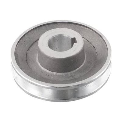 Aluminum Silver Single Groove Belt Pulley with Enhanced Stability Features