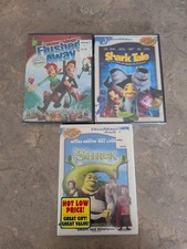 Flushed Away/Shrek/Shark Tale DVD Lot Brand New SEALED
