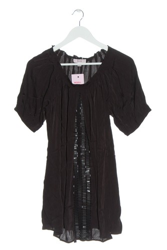 LAURèL Blusa de seda Mujeres Talla EU 36 negro look casual - Imagen 1 de 5
