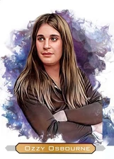 Ozzy Osbourne Tribute Custom Art Card 