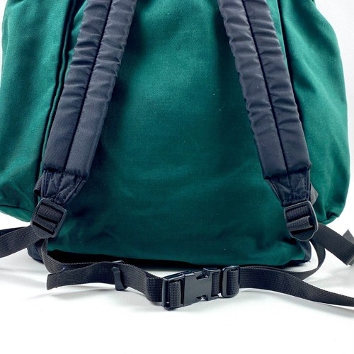 Zaino vintage anni 90 Jansport 30 litri CORDURA verde foresta made in USA - Foto 5 di 5