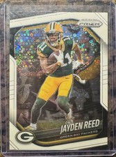 2025 Panini Prizm - Jayden Reed #25 - White Disco Prizm Parallel - GB Packers