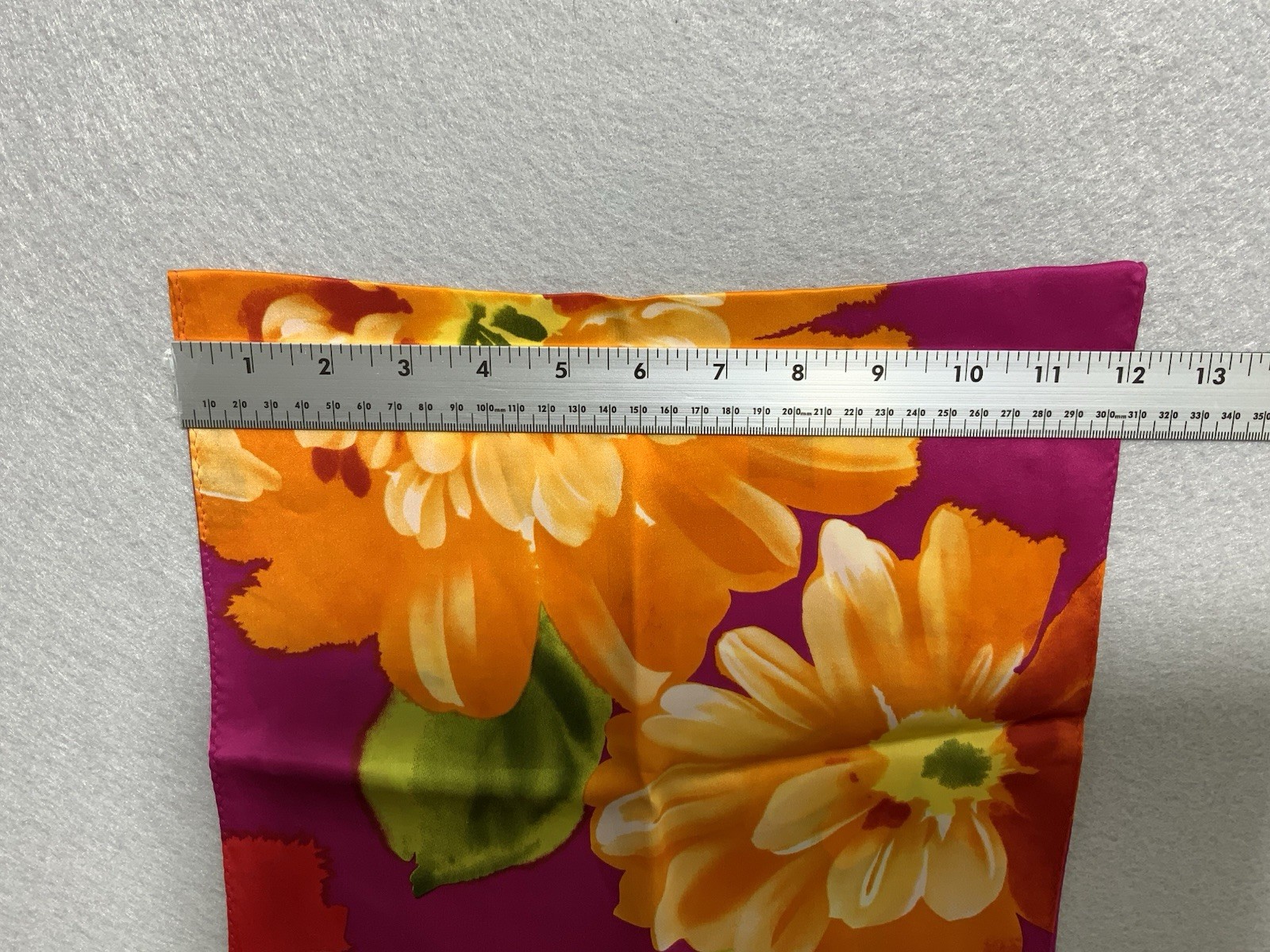 Echo Silk Chiffon Rectangle Scarf Multicolor Flor… - image 6